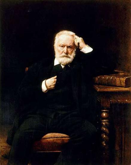 Leon Bonnat Portrait of Victor Hugo Sweden oil painting art